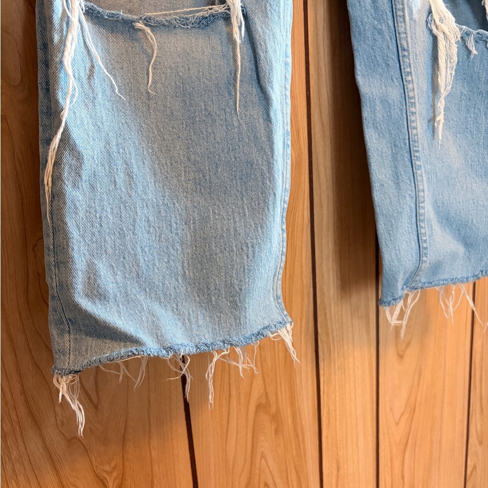 Abercrombie & Fitch 90s straight ultra high rise curve love jeans - Picture 3 of 6